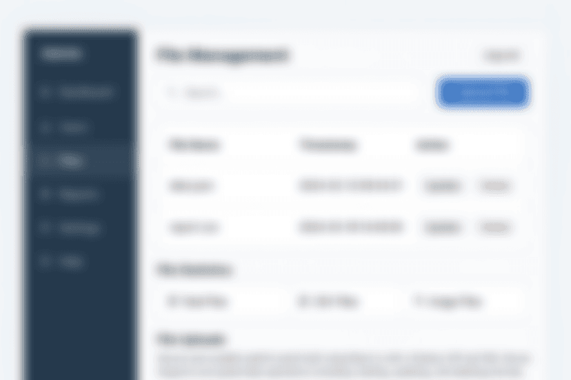Enterprise Admin Dashboard