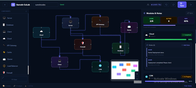 Real-Time WebSocket Collaboration Studio